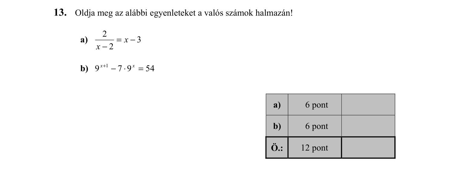 13. feladat