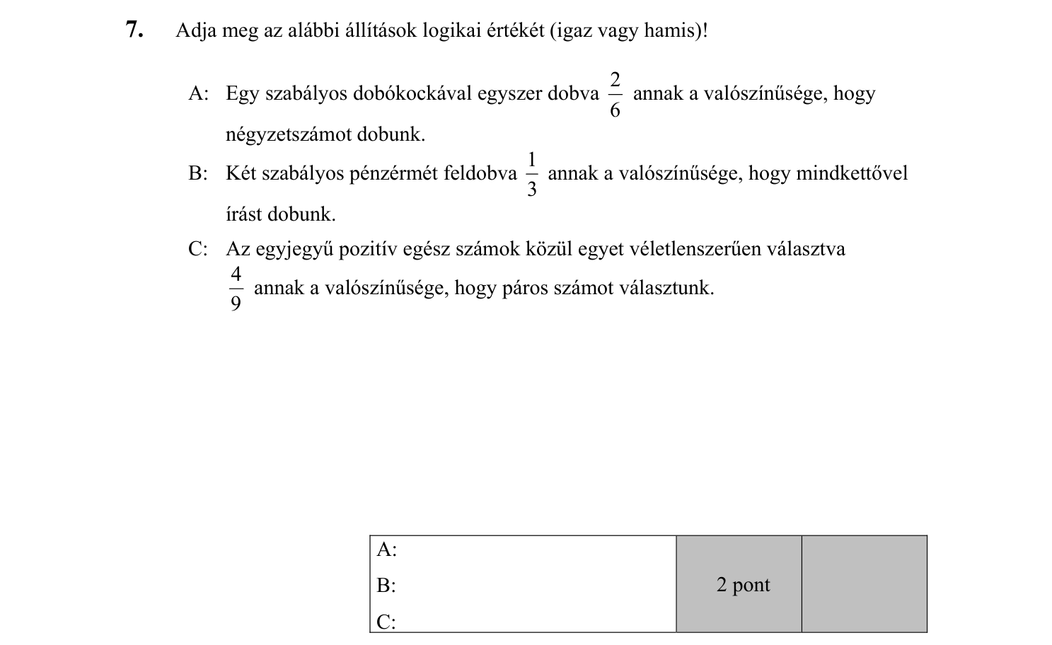 7. feladat