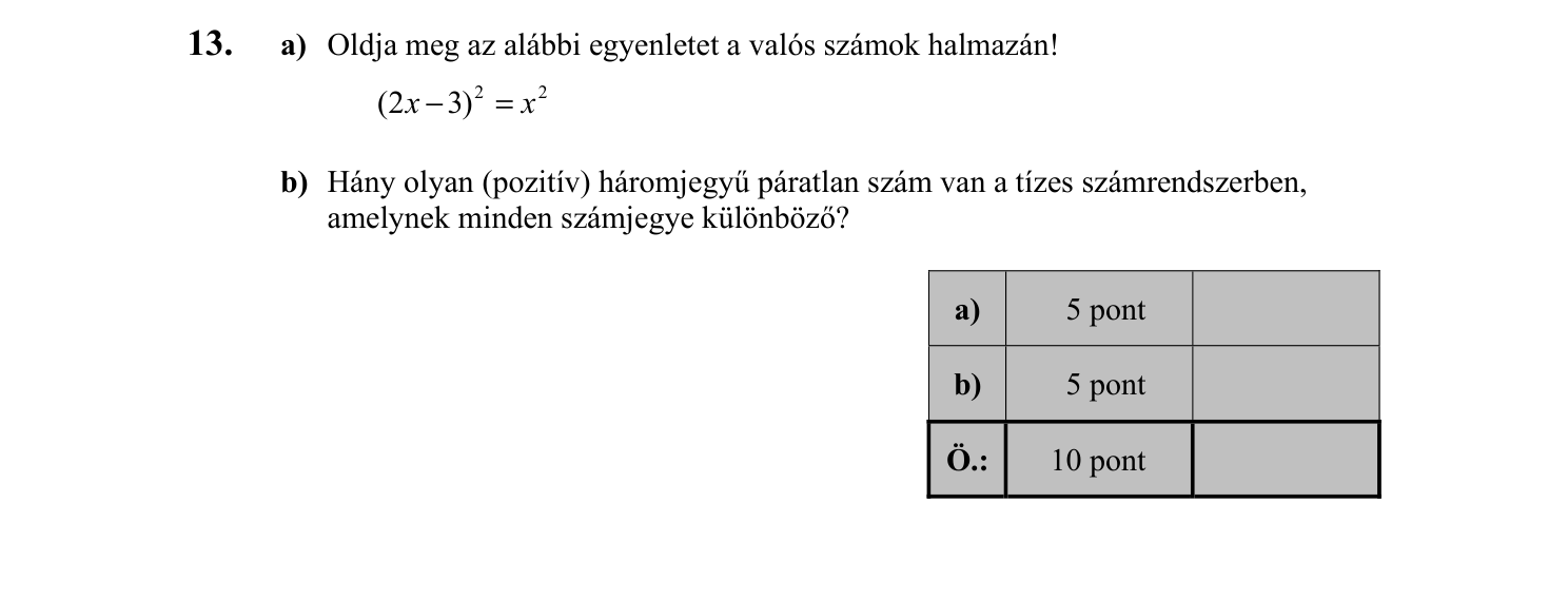 13. feladat