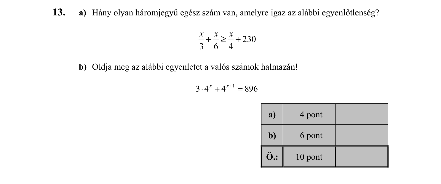 13. feladat