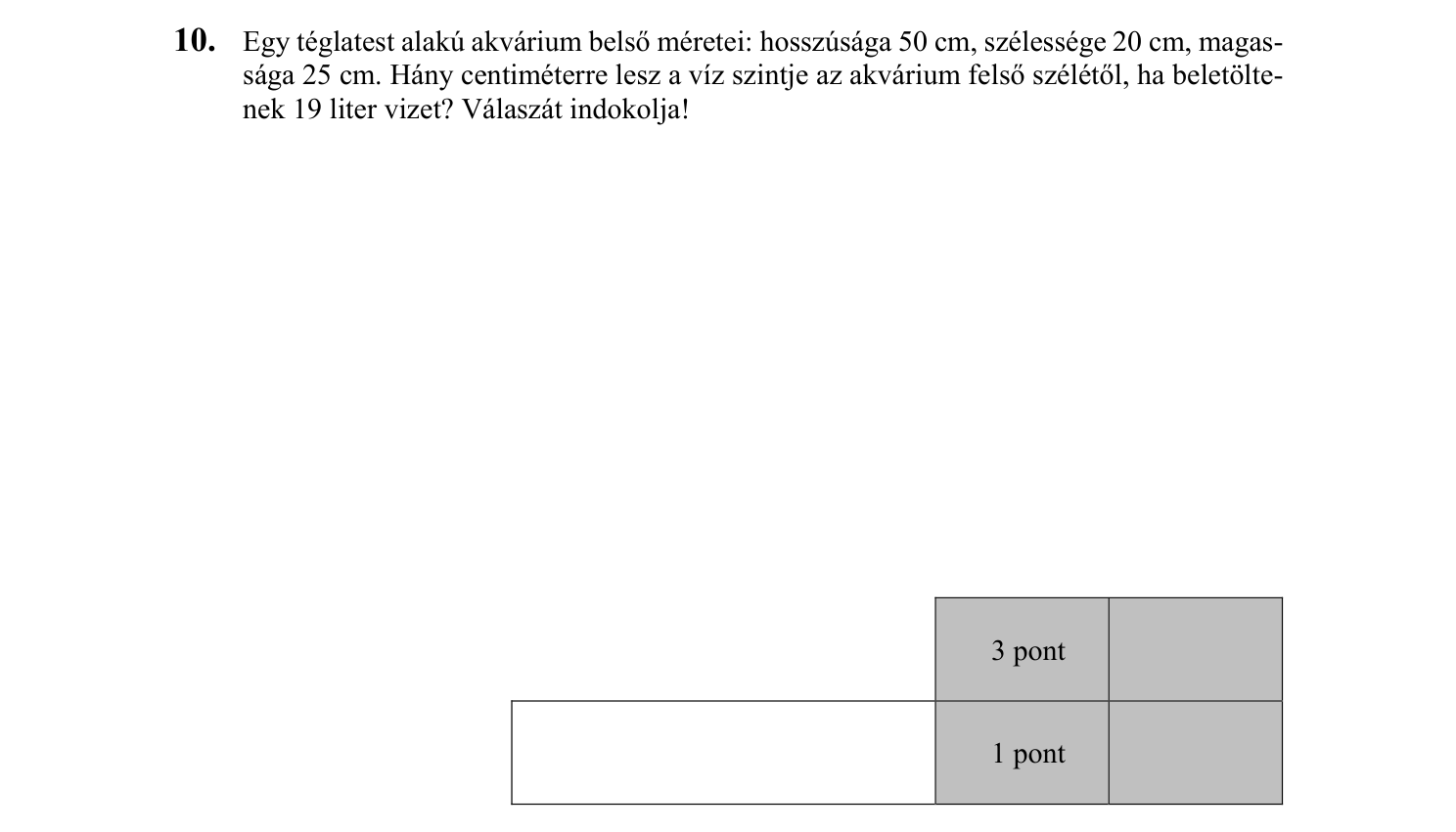 10. feladat