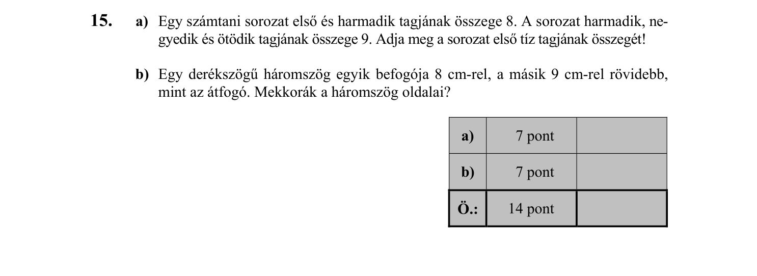 15. feladat