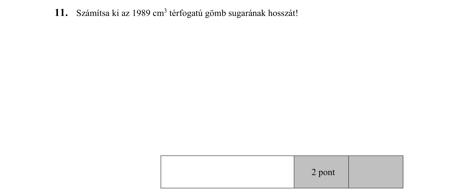 11. feladat